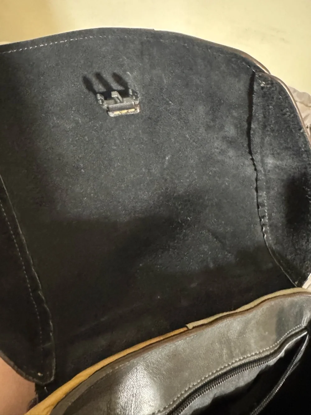 Coach clamshell patchwork backpack - Picture 7 of 8